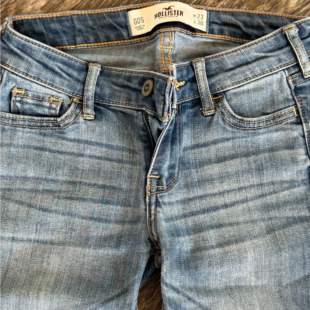 Hollister Women's Blue Boot Cut Jeans